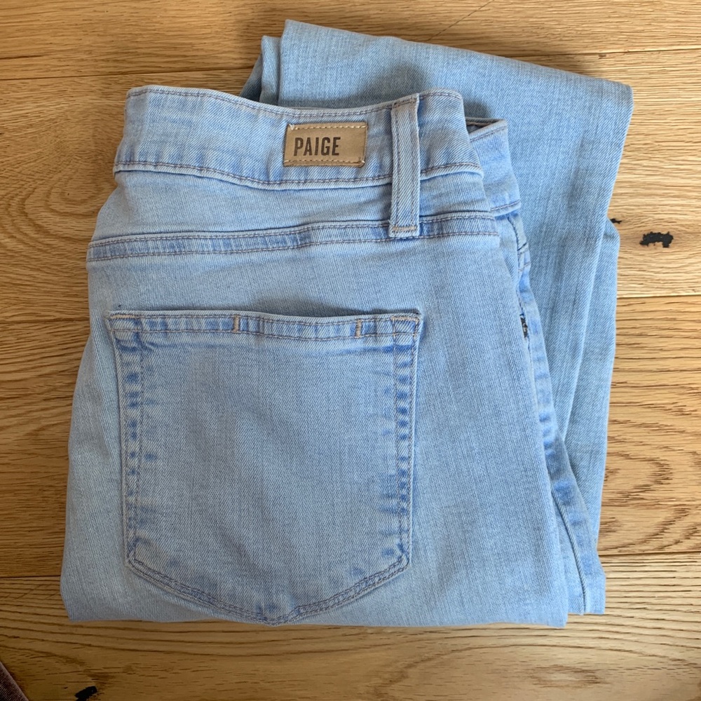 Paige Verdugo ankle denim - light blue wash 29